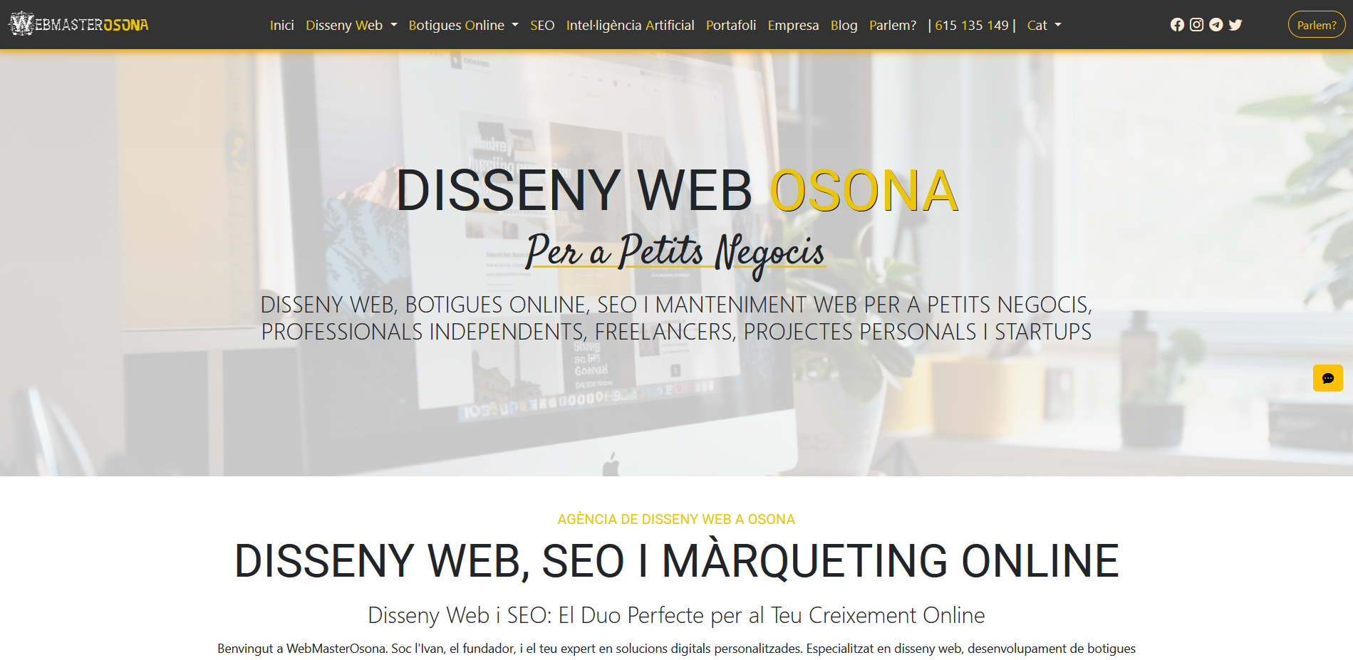 IA WebMasterOsona